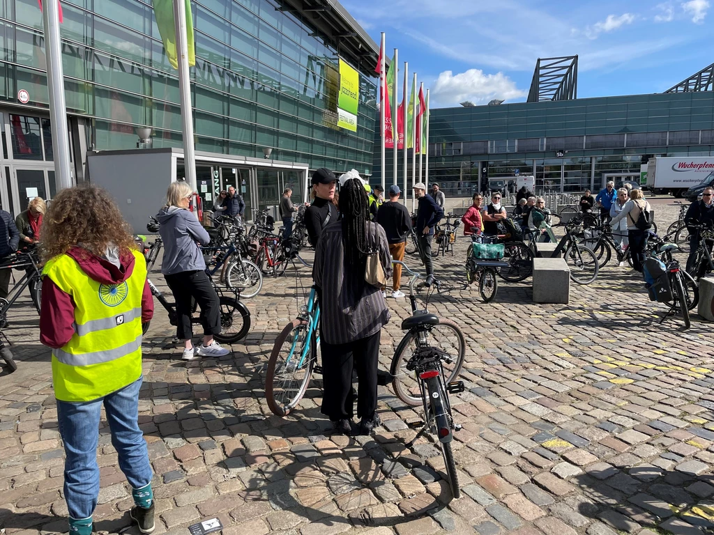 The musical bicycle tour through Bremen